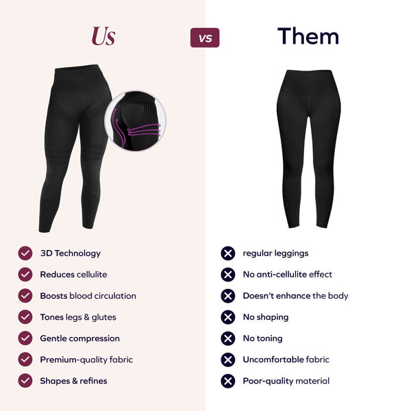 Contoura™: leggings moldeadores 3D para realzar tus curvas y tu seguridad
