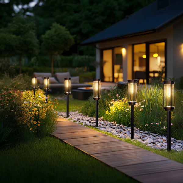 Lunara™ – Decorative Solar Pathway Lights for Outdoor Areas