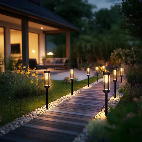 Lunara™ – Decorative Solar Pathway Lights for Outdoor Areas
