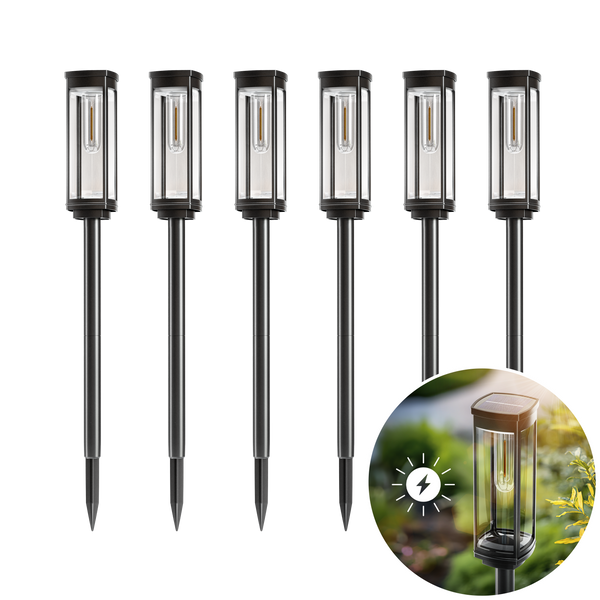 Lunara™ – Decorative Solar Pathway Lights for Outdoor Areas