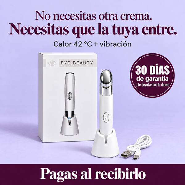 Lúmivara™ Masajeador Térmico de Contorno de Ojos