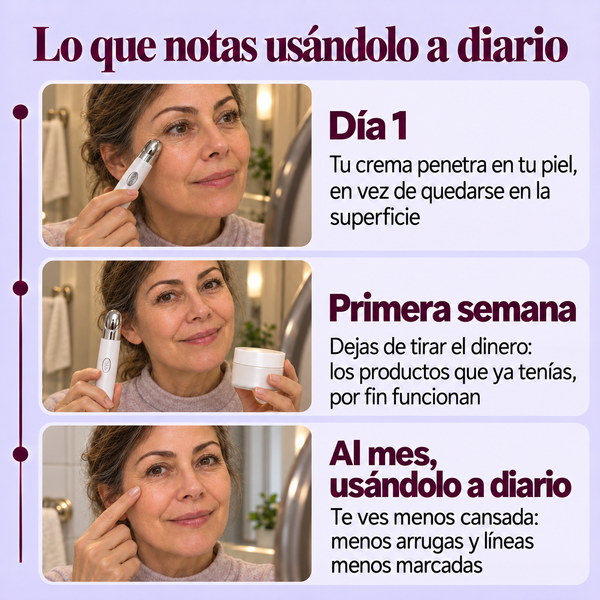 Lúmivara™ Masajeador Térmico de Contorno de Ojos