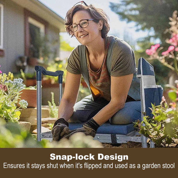 GardenFold™ – Foldable Garden Kneeler & Seat