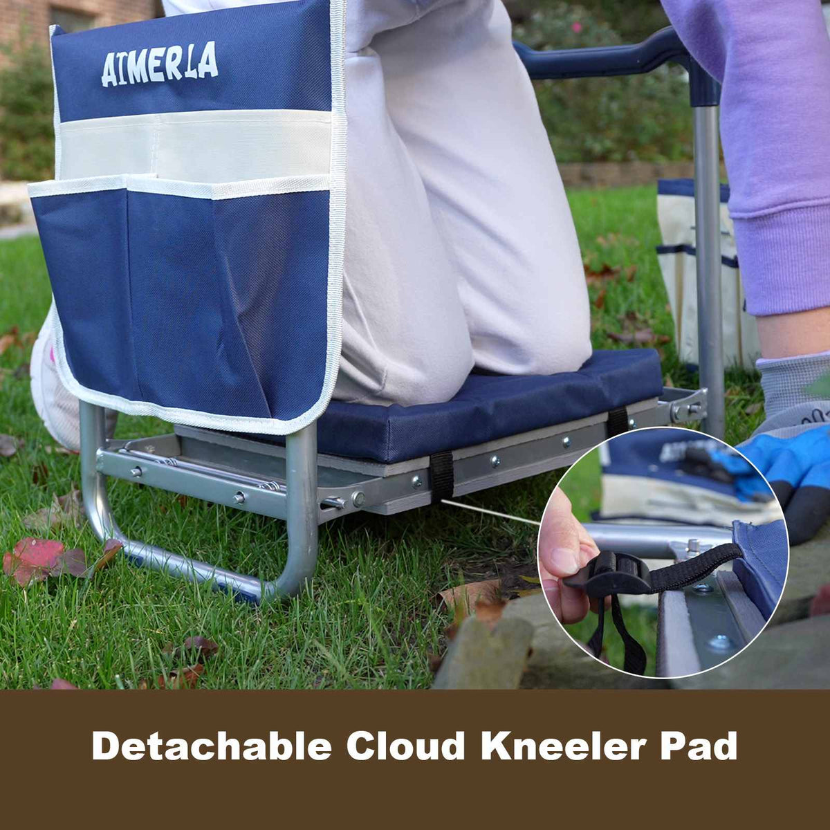 GardenFold™ – Foldable Garden Kneeler & Seat