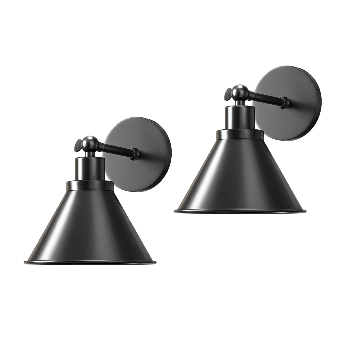 Industra™ – Stylish Industrial Cordless Wall Sconce for Homes