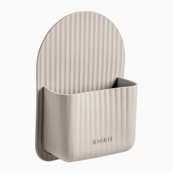 AquaNest™ – Silicone Adhesive Shower Caddy with Drainage