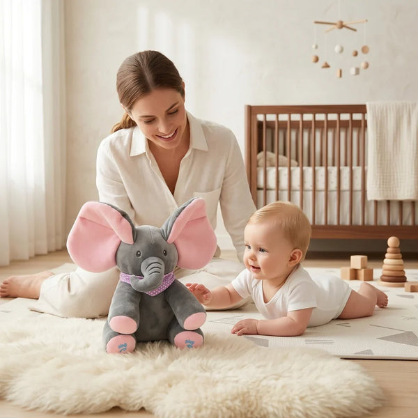 PeekabooPals™ – Singing Elephant Interactive Toy