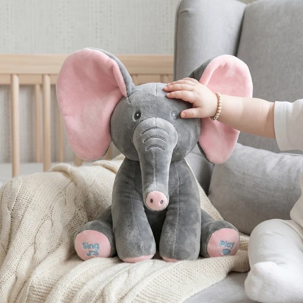 PeekabooPals™ – Singing Elephant Interactive Toy