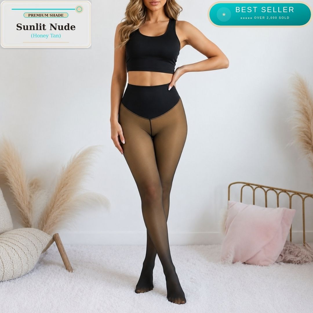 Softelle™ – Fluffy fleece tights for warm, relaxed legs