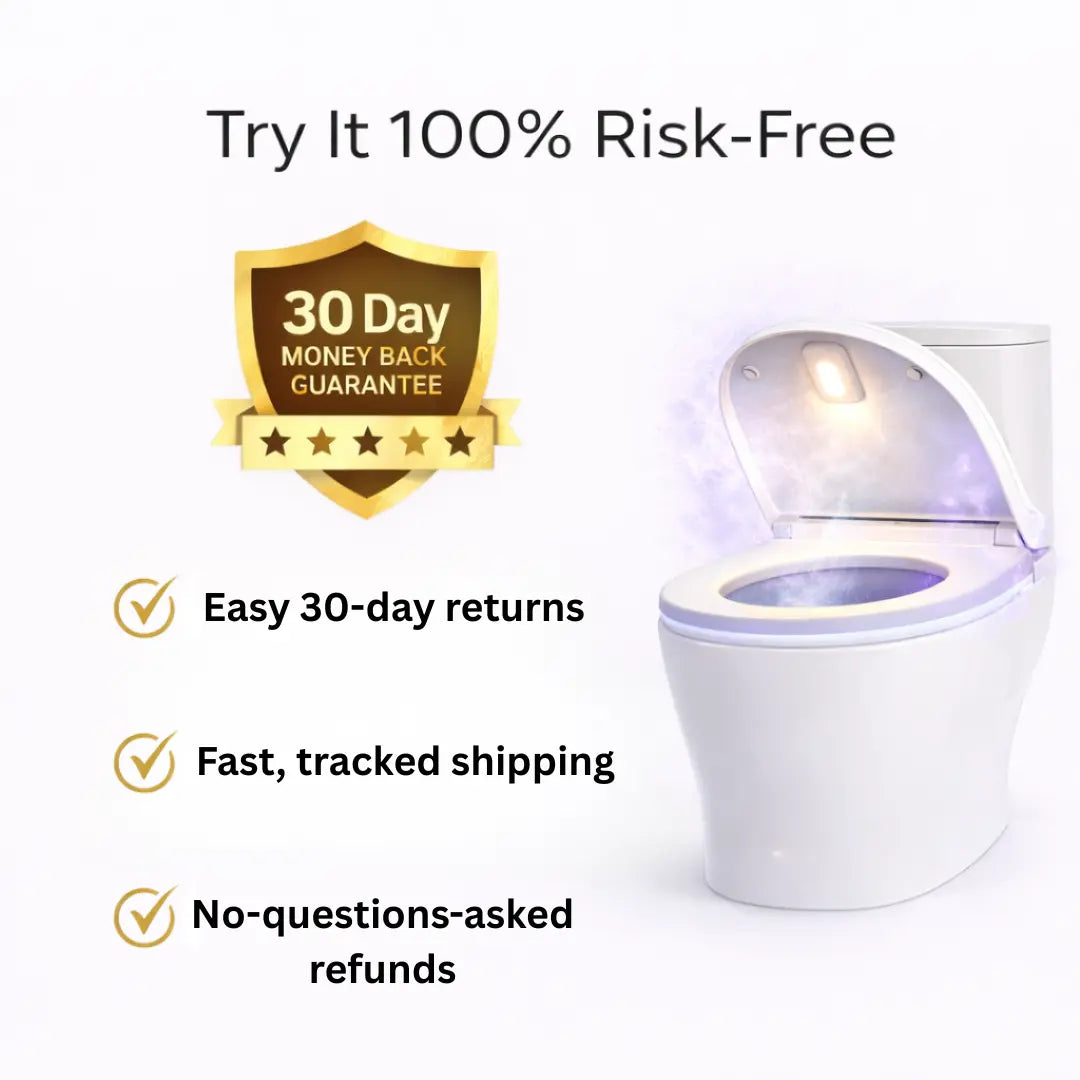 Hygienelle™ – UV Toilet Sanitizer with Smart Night Light