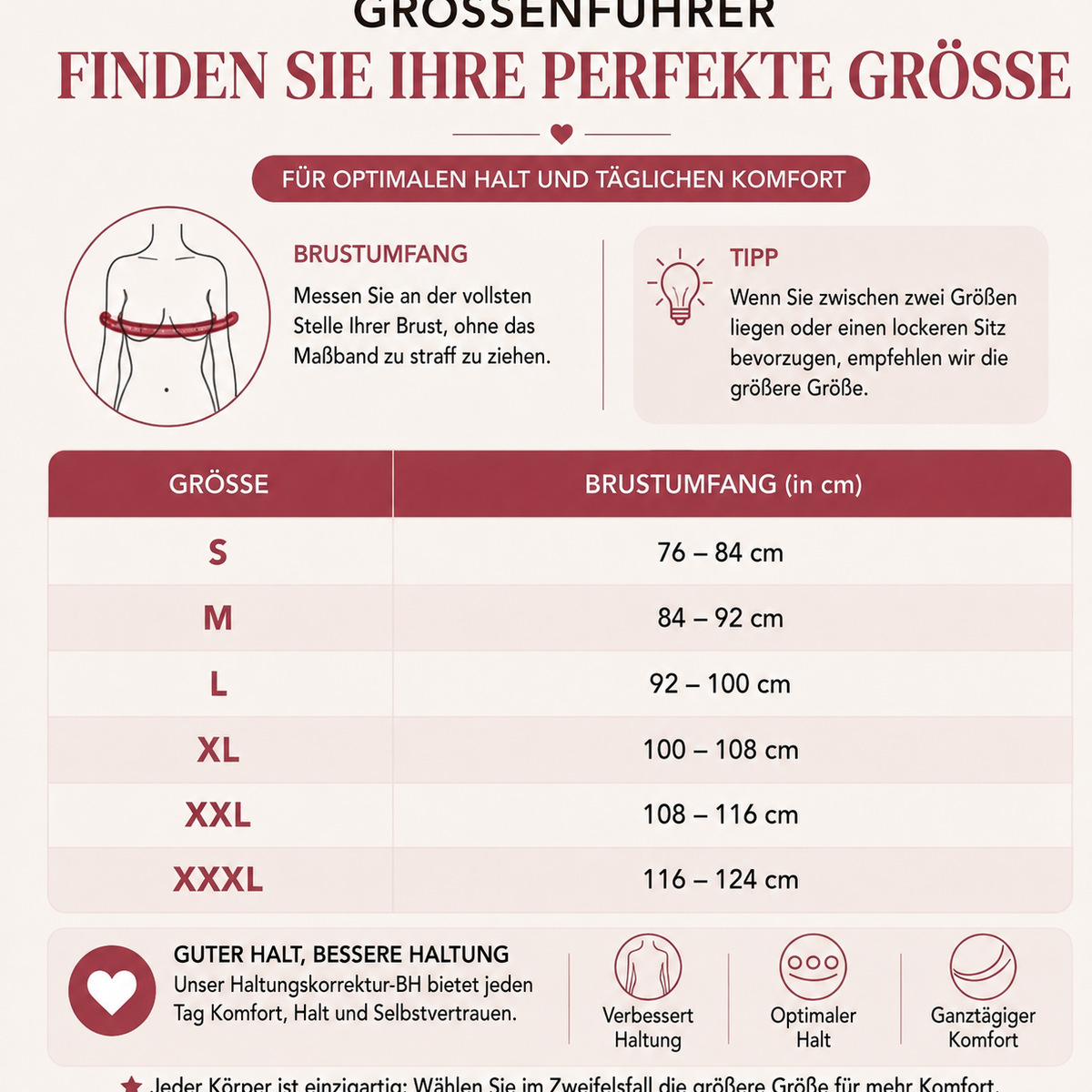 HaltungsForm™ Stützender Haltungskorrektur-BH