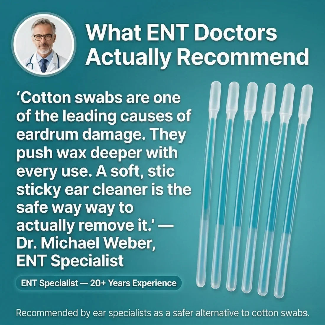 Waxora™ – Convenient Ear Wax Removal Device