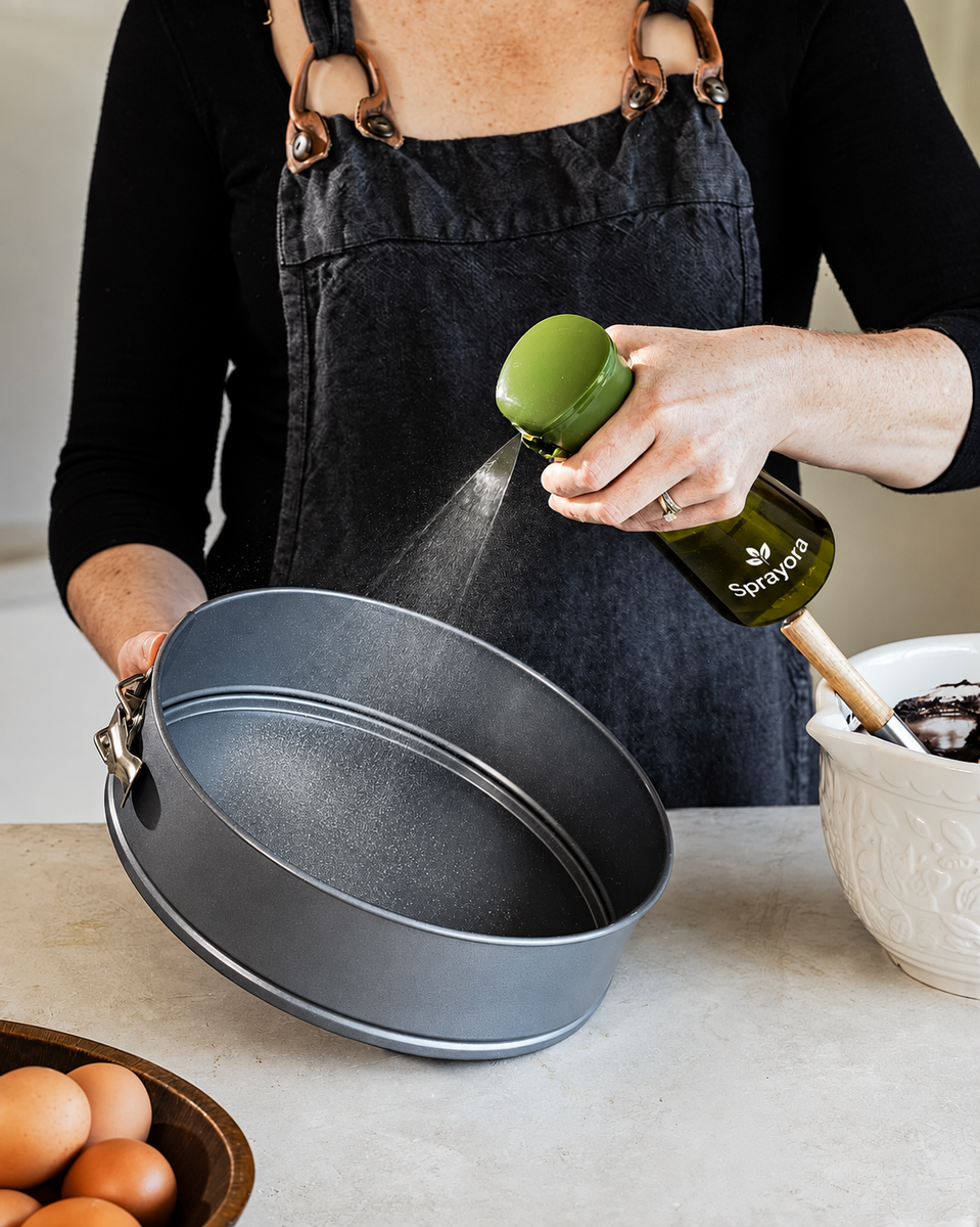 Sprayora™ – 200ml Olive Green Kitchen Oil Mister