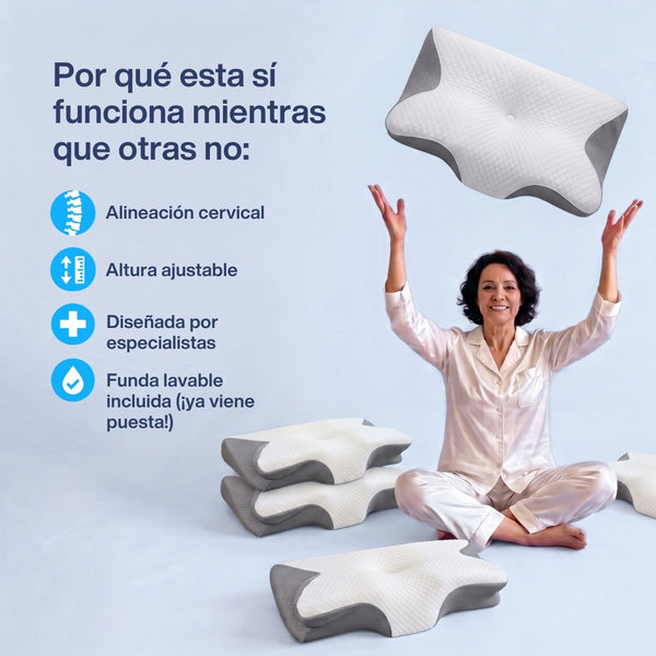 Nuvéora™ – Almohada Cervical Ergonómica