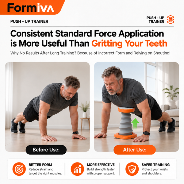 Formiva™ – Adjustable Push-Up Trainer for Better Workout Form
