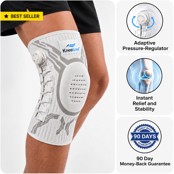 Kneeluxe™ – Premium Knee Brace for Stable, Everyday Comfort