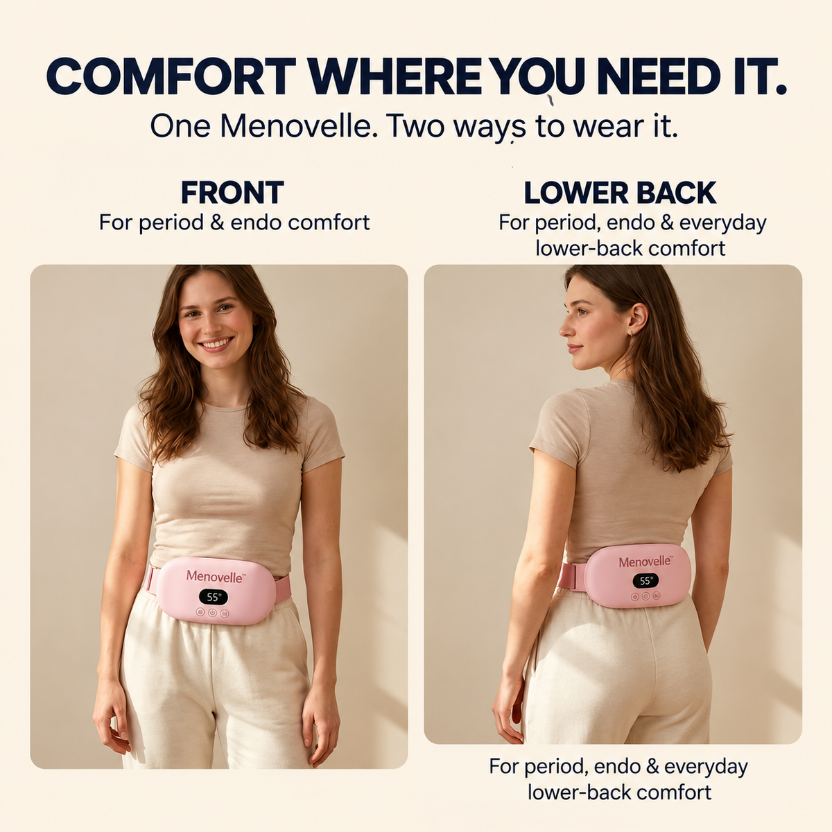 Menovelle™ – Alivio sin fármacos para los cólicos y malestares menstruales