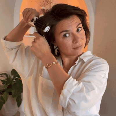 Cocora™ – Cepillo de pelo de agarre fácil para peinados cortos