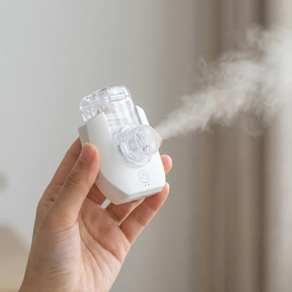 Breathevia™ – Portable Micro-Mist Inhalation Nebulizer