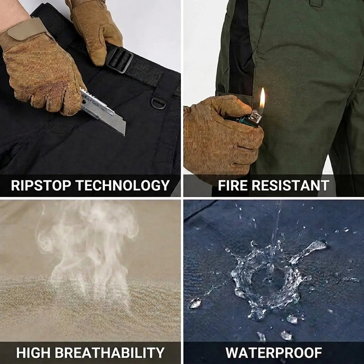 Tactora™ – Pantalones cargo de utilidad resistente para estilos de vida activos