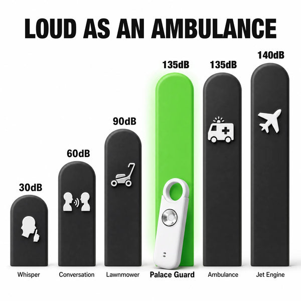 Defendra™ – Alarma de emergencia sonora para seguridad personal