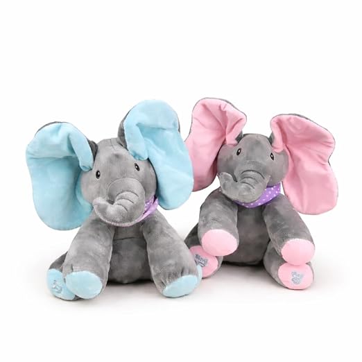PeekabooPals™ – Singing Elephant Interactive Toy