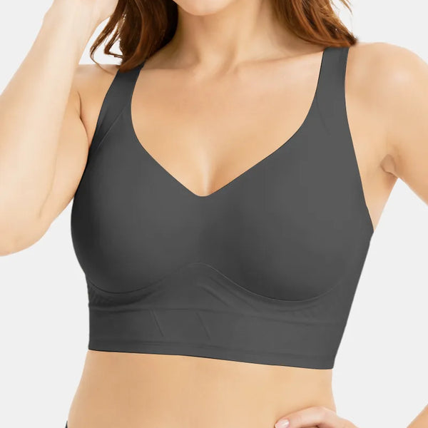 Elavelle™ – Sujetador tipo camiseta para tallas grandes con soporte sin costuras