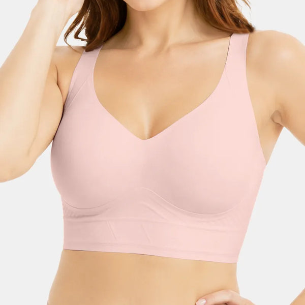 Elavelle™ – Plus Size T-Shirt Bra with Seamless Support