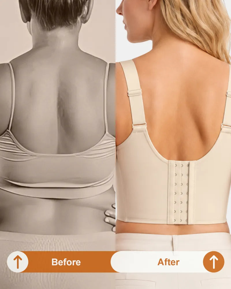 Elavelle™ – Plus Size T-Shirt Bra with Seamless Support