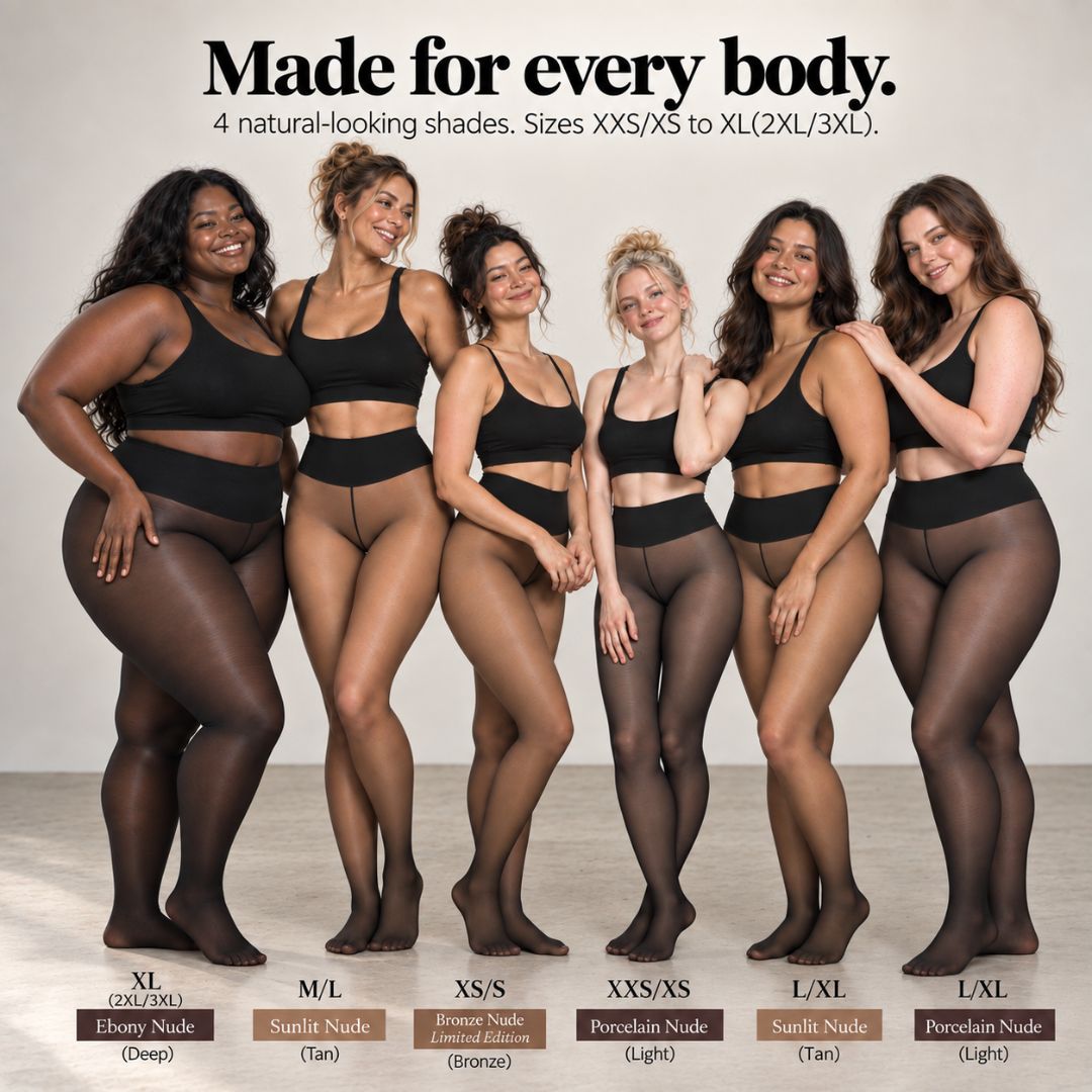 Softelle™ – Fluffy fleece tights for warm, relaxed legs